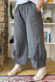 Bennie Quirky Barrel Pant Graphite